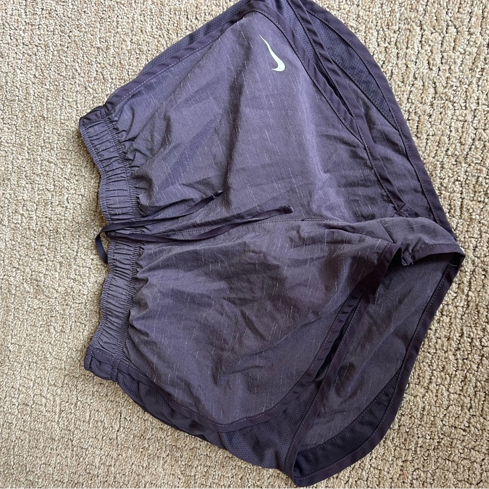 Nike Dark Purple Running Shorts